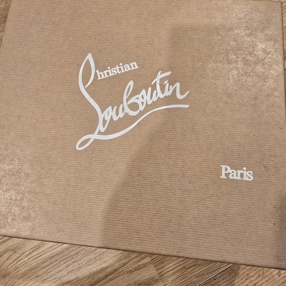 Christian Louboutin Beige Lace Up Boots - Picture 4 of 4